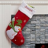 Snowman Stocking