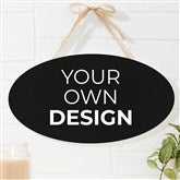 Black Oval Sign