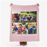 4 Photo 50x60 Fleece Blanket