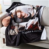 Personalized Photo Fleece Blankets - Picture Perfect - 5 Photos - 16486-5