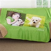 50x60 2 Photo Blanket