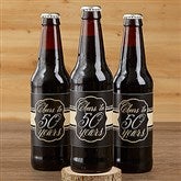 6pc Beer Bottle Label