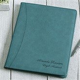 Teal Padfolio