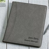 Charcoal Padfolio