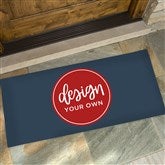 Navy Blue Oversized Doormat