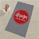 Grey Beach Towel