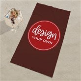 Brown Beach Towel