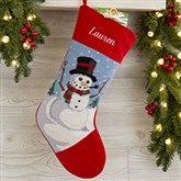 Snowman Stocking