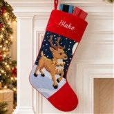 Personalized Needlepoint Christmas Stockings - Winter Charm - 17317