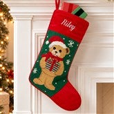 Personalized Needlepoint Christmas Stockings - Winter Charm - 17317