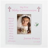 Personalized May God Bless Me First Communion Photo Frame - 1745
