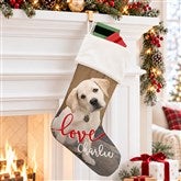 Personalized Photo Christmas Stocking - Photo Memories - 17451