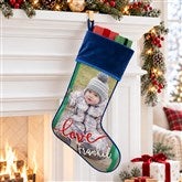 Personalized Photo Christmas Stocking - Photo Memories - 17451