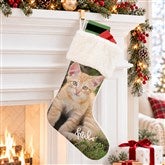 Personalized Photo Christmas Stocking - Photo Memories - 17451