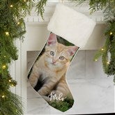 Ivory Fur Stocking