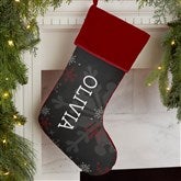 Burgundy Stocking