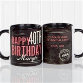 11 oz. Black Mug