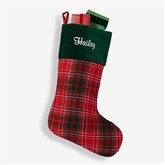 Plaid Stocking