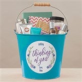 Large Turquoise Bucket