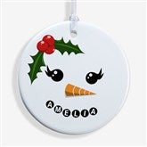Personalized Snowman Ornaments - 17948