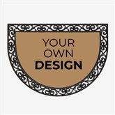 Tan Half Round Doormat