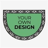 Sage Green Half Round Doormat