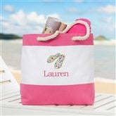 Pink Beach Bag