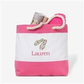Pink Beach Bag
