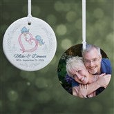 Personalized Anniversary Christmas Ornament - Precious Moments - 18481