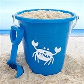 Blue Shovel  Pail