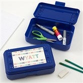 Blue Pencil Box