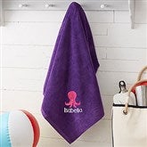 36 x 72 Purple Towel