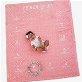 Personalized Baby Milestone Blanket - 18584