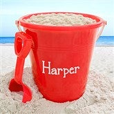 Red Shovel  Pail