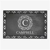 Custom Monogram Doormats - Circle  Vine - 18744