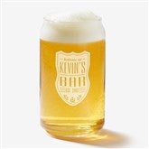 Beer Can Glasses - Custom Engraved Beer Label - 18870