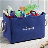 Blue Storage Tote