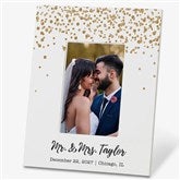 Personalized Wedding Picture Frame - Sparkling Love - 19096