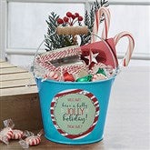 Mini Turquoise Bucket