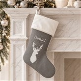 Winter Woodland Personalized Christmas Stockings - 19349