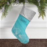 Personalized Coastal Christmas Stockings - 19355