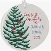 Personalized Grandparents First Christmas Ornaments - 19481