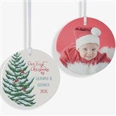 Personalized Grandparents First Christmas Ornaments - 19481