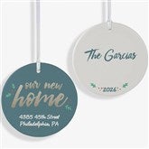 Our New Home Personalized Ornaments - 19484