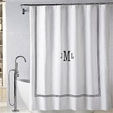 54x78 shower curtain white