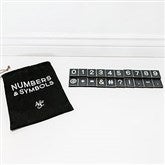 30 pc Black Number Tiles