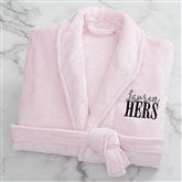 Pink Fleece Robe-42