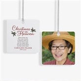 Personalized Memorial Ornament - Christmas In Heaven - 19879