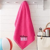 36 x 72 Hot Pink Towel