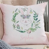 Bunny 14" Square Pillow